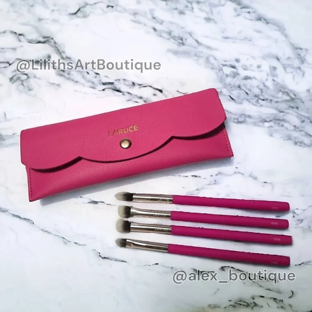 Laruce Beauty Kayla 4-Pieces Eye Makeup Brushes Set (X012)